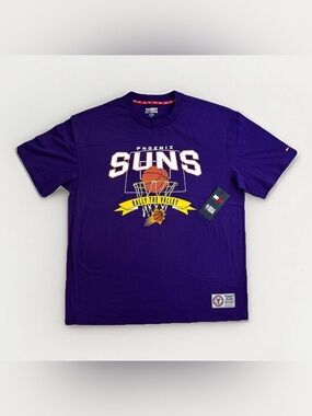 NBA Tommy Jeans Phoenix Suns Purple Graphic Tee Brand New Mens Large